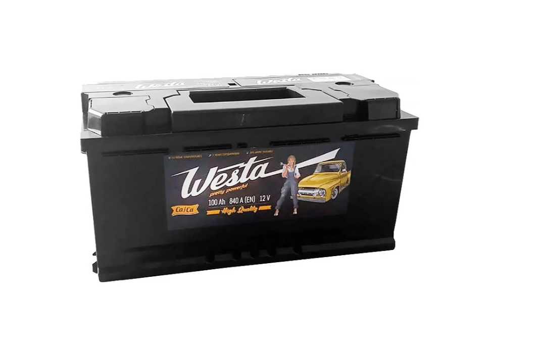 Акумулятор автомобільний Westa Pretty Powerful 100Ah 840A 12V «+» праворуч (WST100)